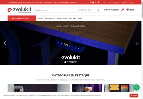 Evolukit Lapa - Loja de Móveis Modulares