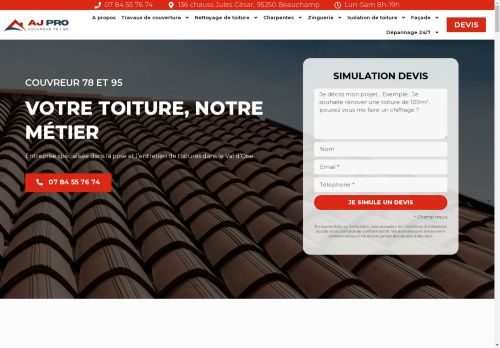 AJPro Couvreur 78 et 95