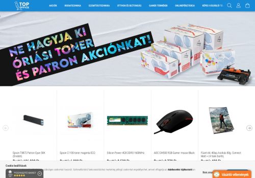 TOPOFFICE.hu - minden, ami irodaszer