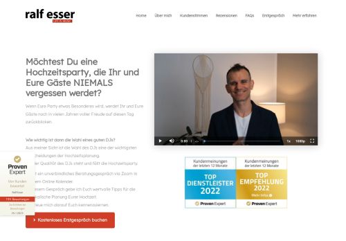 Ralf Esser - Hochzeits DJ