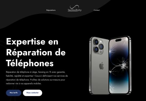 Technofinity - Réparation de téléphone, tablette et pc