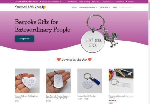 Trainer Tags Stamped With Love