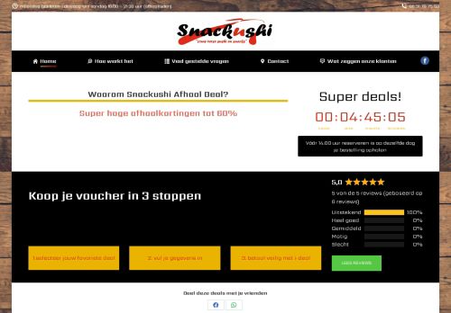 Snackushi: verse sushi & snacks