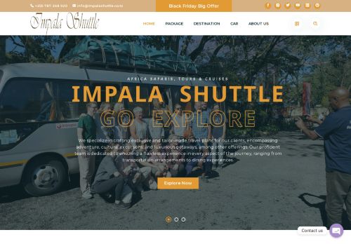 Impala Shuttle Nairobi Arusha Moshi & Car hire