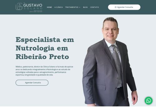 Dr. Gustavo Solano - Nutrólogo Ribeirão Preto