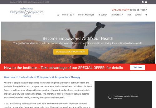 The Institute of Chiropractic & Acupuncture Therapy