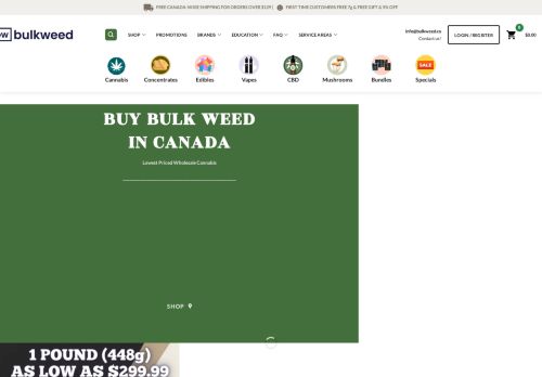 Bulk Weed Canada