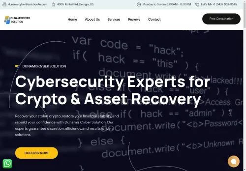 Dunamis Cyber Solution: An In-Depth Look at Wallet Recovery Success Stories