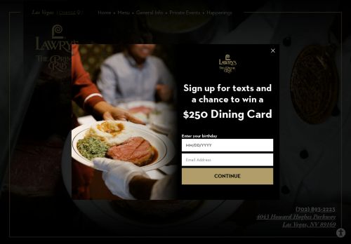 Lawry's The Prime Rib Las Vegas Reviews 2024 | Trustindex.io