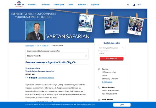 Farmers Insurance - Vartan Safarian
