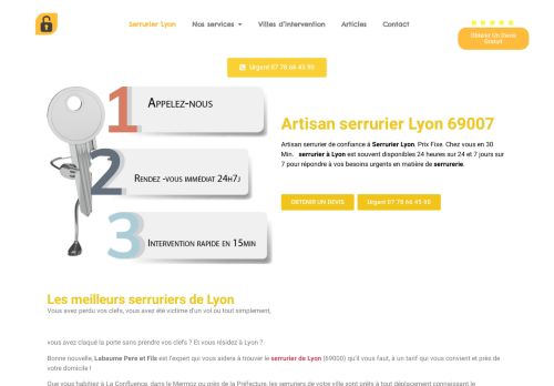 Serrurier Lyon - Labaume Pere et Fils