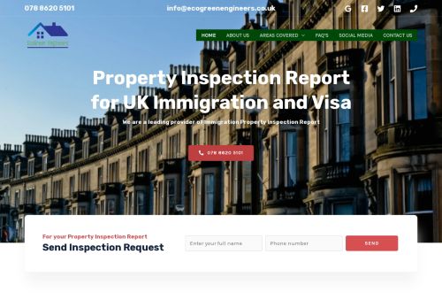 Property Inspection Report for UK Immigration and Visa