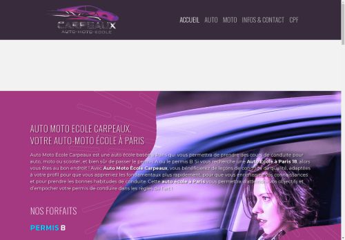 CARPEAUX Auto-Moto-École