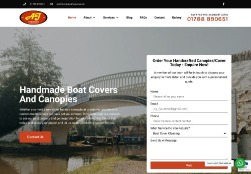 ajcanopies.co.uk