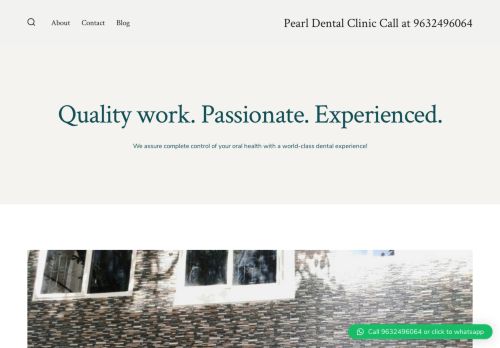 Pearl Dental clinic in Indiranagar