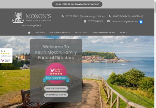 kevinmoxonfunerals.com