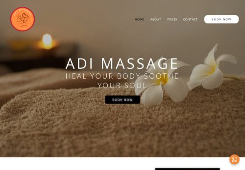 Adi Massage | Deep Tissue Massage | Mobile Service