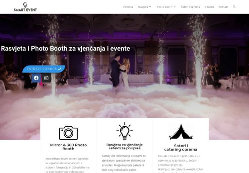 Smart Event - Rasvjeta za vjenčanja
