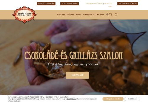 Rimóczi-Art Csokoládé és Grillázs Szalon