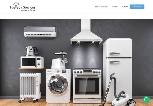 AC/ Microwave Oven/ Washing Machine/ Refrigerator/ Geyser/ Chimney/ Water Purifier/ Dishwasher/