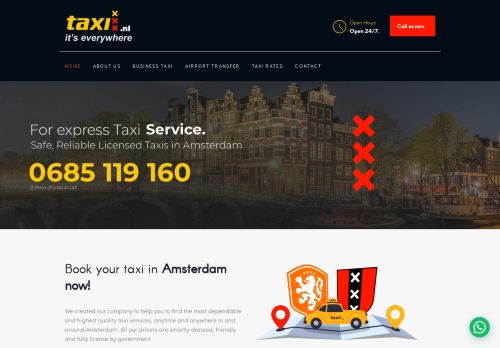 Taxiam.nl - Taxi Amsterdam