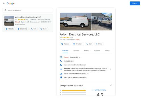 axiomelectricalservices.com