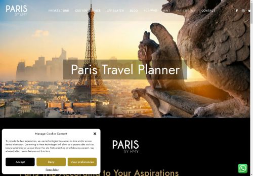 PARIS BY EMY Travel Planner - Paris Private Tours