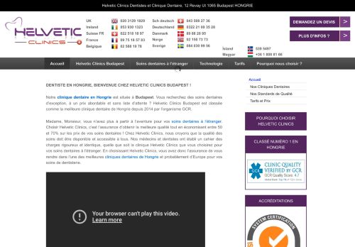 Helvetic Clinics Budapest