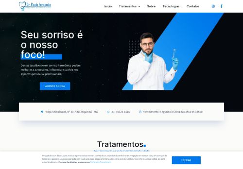 Consultório de Especialidades Odontológicas Dr. Paulo Fernando Celestino