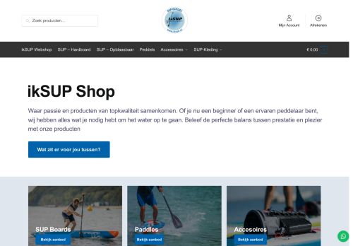 Shop - ikSUP Loosdrecht