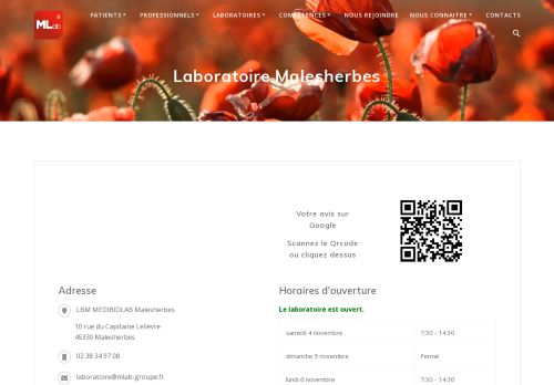 Laboratoire Malesherbes