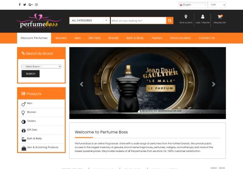 Perfumeboss - Parfumerie de l'Ouest - Gifts - Cosmetics