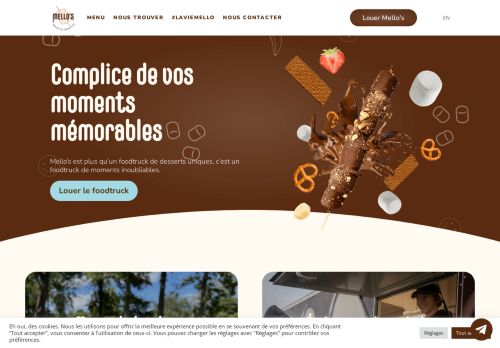 Mello's - Brochettes Chocolatées