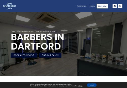 Deans Gentlemens Salon | Barbers Dartford