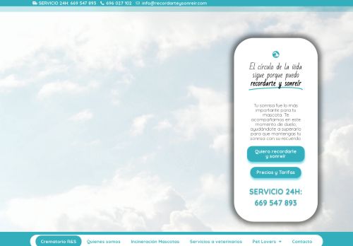 Recordarte y Sonreír - Crematorio de Mascotas