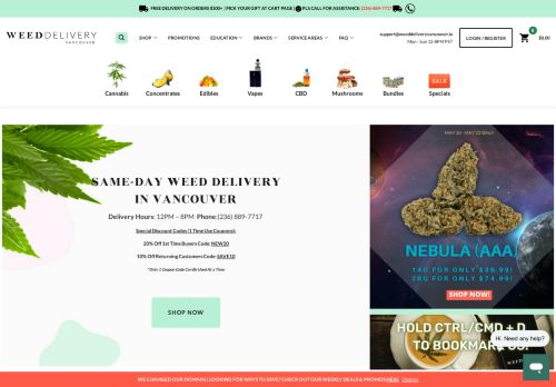 Weed Delivery Vancouver