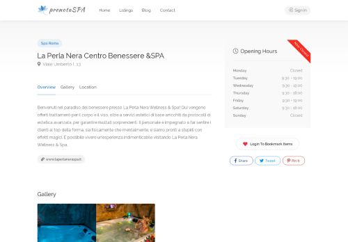 La Perla Nera Centro Benessere &SPA