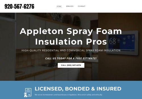 Appleton Spray Foam Insulation Pros