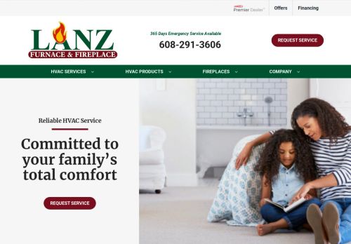 Lanz Furnace and Fireplace