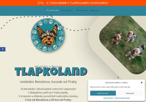 Tlapkoland - Psí hotel a školka