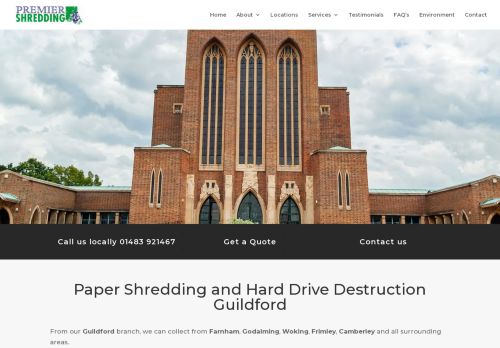 Premier Shredding Guildford