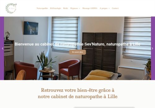 Sév'Naturo - Naturopathe Réflexologie Hypnose et Reiki sur Lille