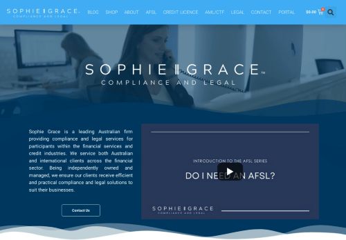 Sophie Grace - Compliance and Legal