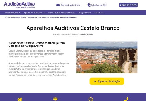 AudiçãoActiva - Castelo Branco