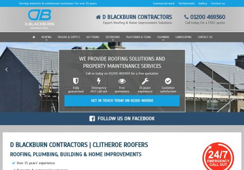 dblackburncontractors.co.uk