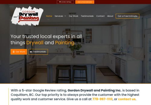 gordondrywallandpainting.com