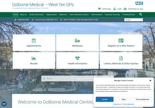 www.golbornemedical.nhs.uk