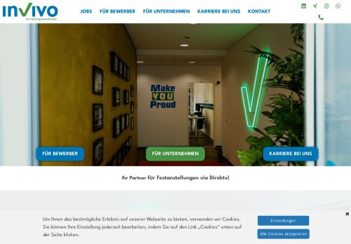 invivo Group GmbH - Ihr Lieblingsheadhunter