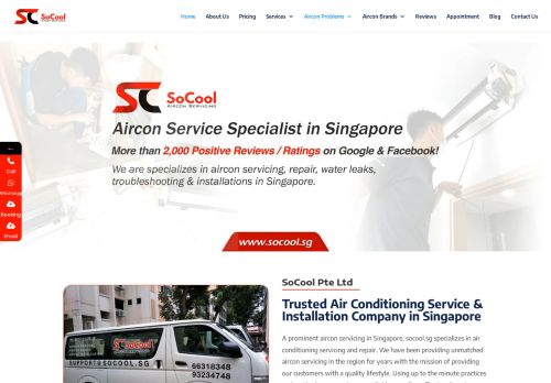 SoCool Pte Ltd - Aircon Servicing Singapore