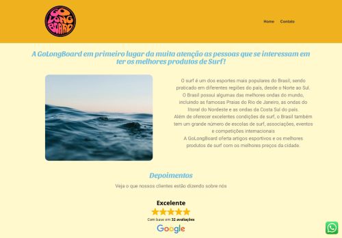 Go LongBoard Surf